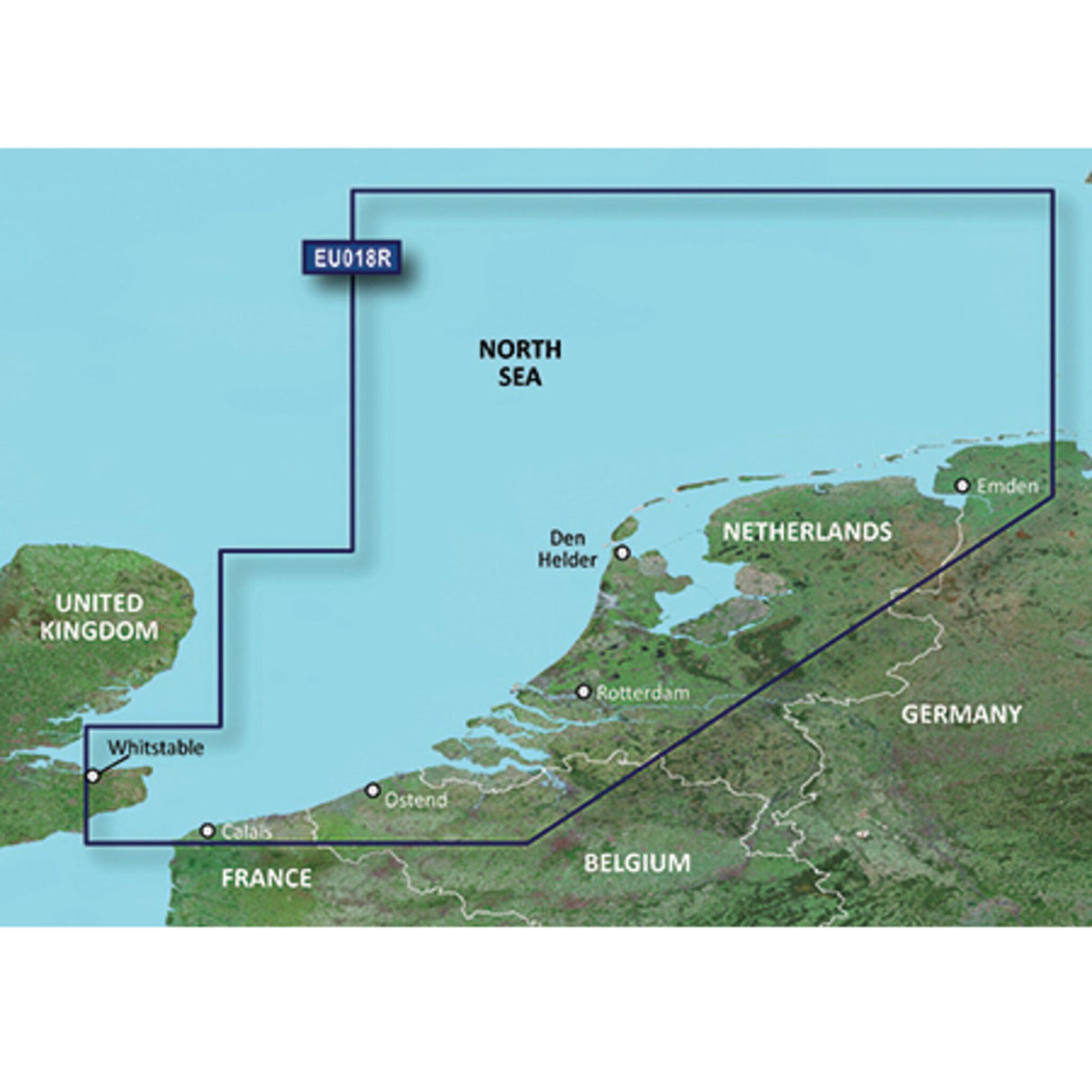 GARMIN G3 VISION REGULAR VEU018R - Westliche Nordsee