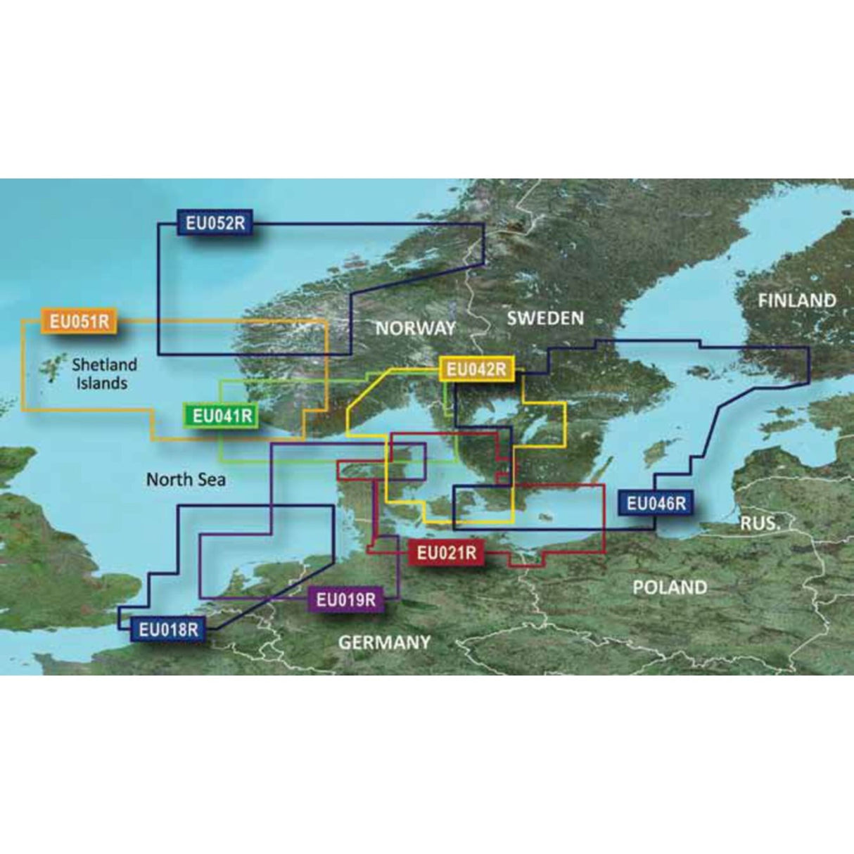 GARMIN G3 VISION REGULAR VEU021R - Ostsee Dänemark und Südost-Schweden