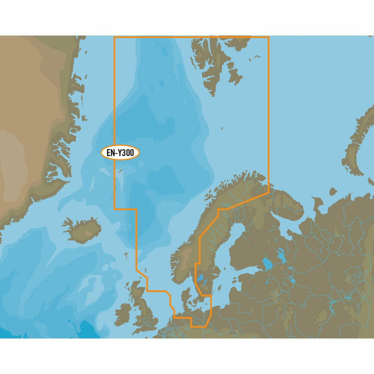 C-MAP MAX-N EN-N300 North Sea and Denmark