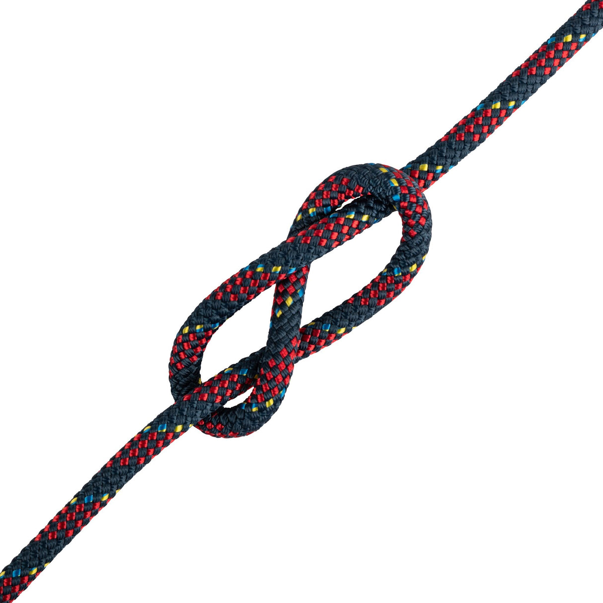 LIROS Tauwerk Regatta 2000, 1 Meter, hochwertiges Dyneema® SK7, für Fall- und Schotenanwendungen - 3 - 10 mm, rot, blau, gelb, grün