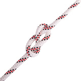 LIROS Handy-Elastic Festmachertauwerk, hochelastisch, reiß- und scheuerfest, kinkfrei, 1 Meter - 10 - 20 mm, schwarz, weiß, marine-gelb