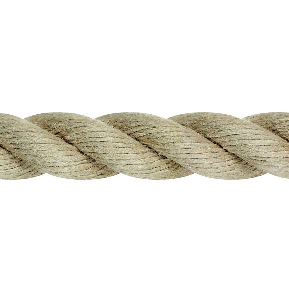 Hanftauwerk Handlauf maritimer Hingucker, Naturseil, ideal für Bord und Partykeller - 28 - 32 mm