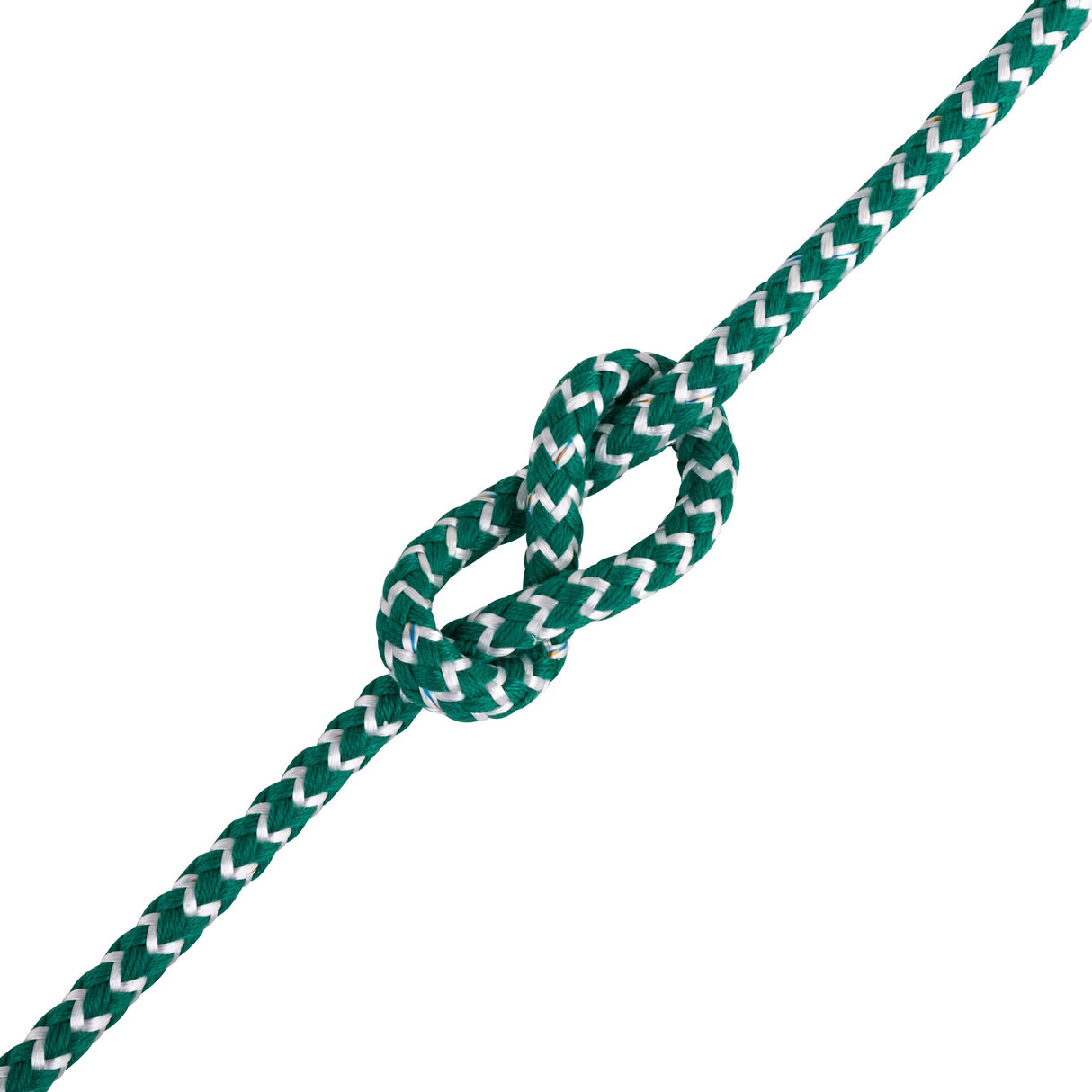 LIROS Spinnakerschot Ultimatives Seil, Dyneema® SK78-Anteil, Hohe Griffigkeit - 5 - 8 mm, rot-weiß, grün-weiß, weiß