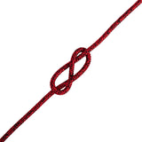 LIROS Magic Edge Performanceleine, Dyneema-Seil, dehnungsarm und scheuerfest für Jollen und kleine Kielboote, Meterware - 3 - 6 mm schwarz-rot, schwarz-blau, schwarz-silber, schwarz-pink, schwarz-gelb
