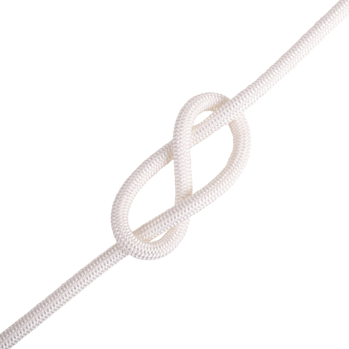 LIROS Dyneemaleine 1 Meter hoch belastbar, langlebige Seilqualität, optimal für Winschentauglichkeit - 6 - 10 mm, rot, weiß, silber, marine, schwarz
