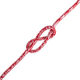 LIROS Schotleine 1 Meter, hochbelastbares Tauwerk mit geringer Dehnung, ideal für Winschen und Klemmen - 4 - 8 mm, rot, schwarz, blau, grün