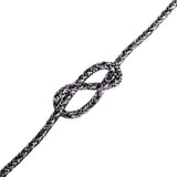 LIROS Schotleine 1 Meter, hochbelastbares Tauwerk mit geringer Dehnung, ideal für Winschen und Klemmen - 4 - 8 mm, rot, schwarz, blau, grün