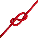 LIROS Seastar Leine 16-fach geflochten, Polyester-Kammgarn, hochfest und abriebsfest - 6 - 14 mm Grün, hanffarbig, rot, weiß, marine