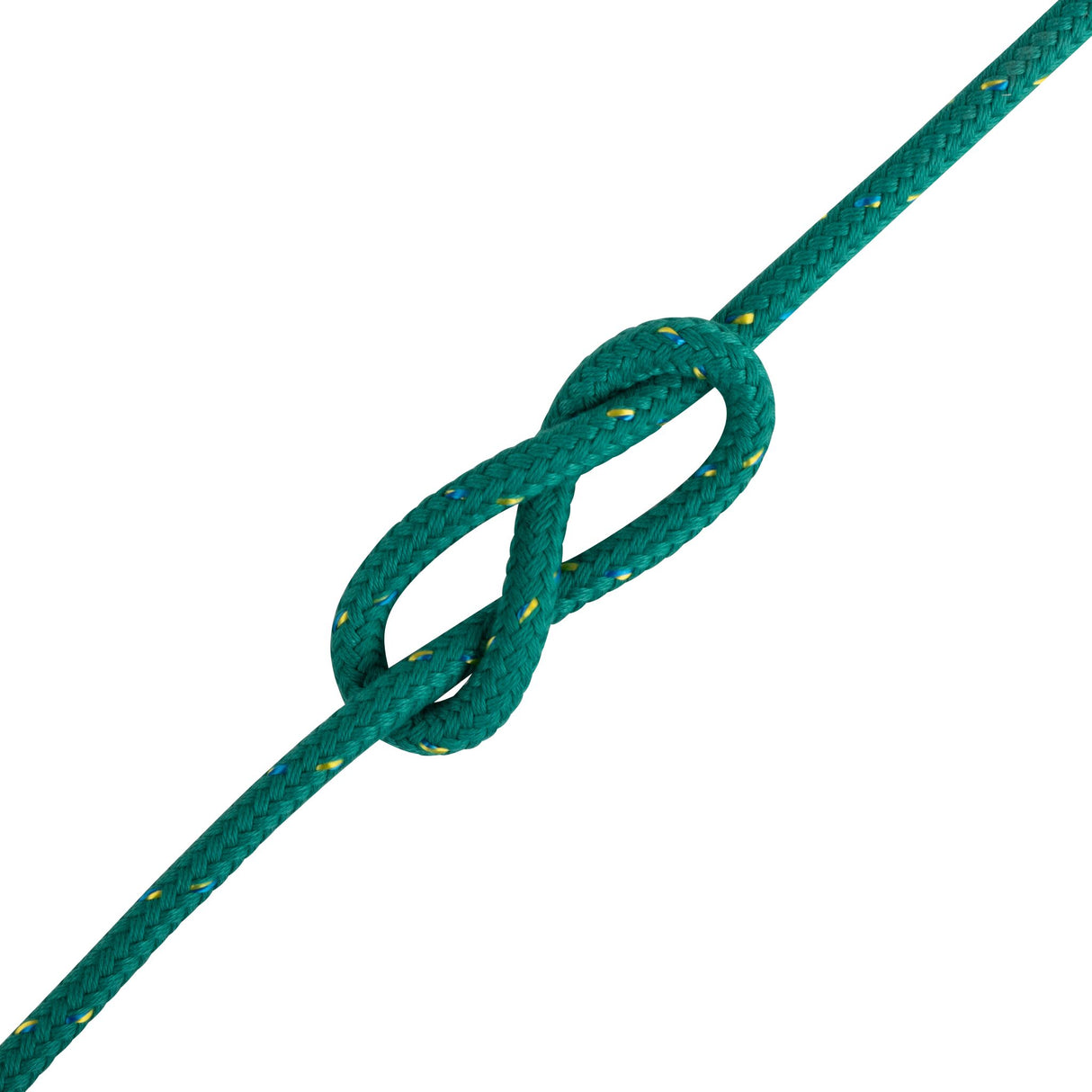 LIROS Seastar Leine 16-fach geflochten, Polyester-Kammgarn, hochfest und abriebsfest - 6 - 14 mm Grün, hanffarbig, rot, weiß, marine