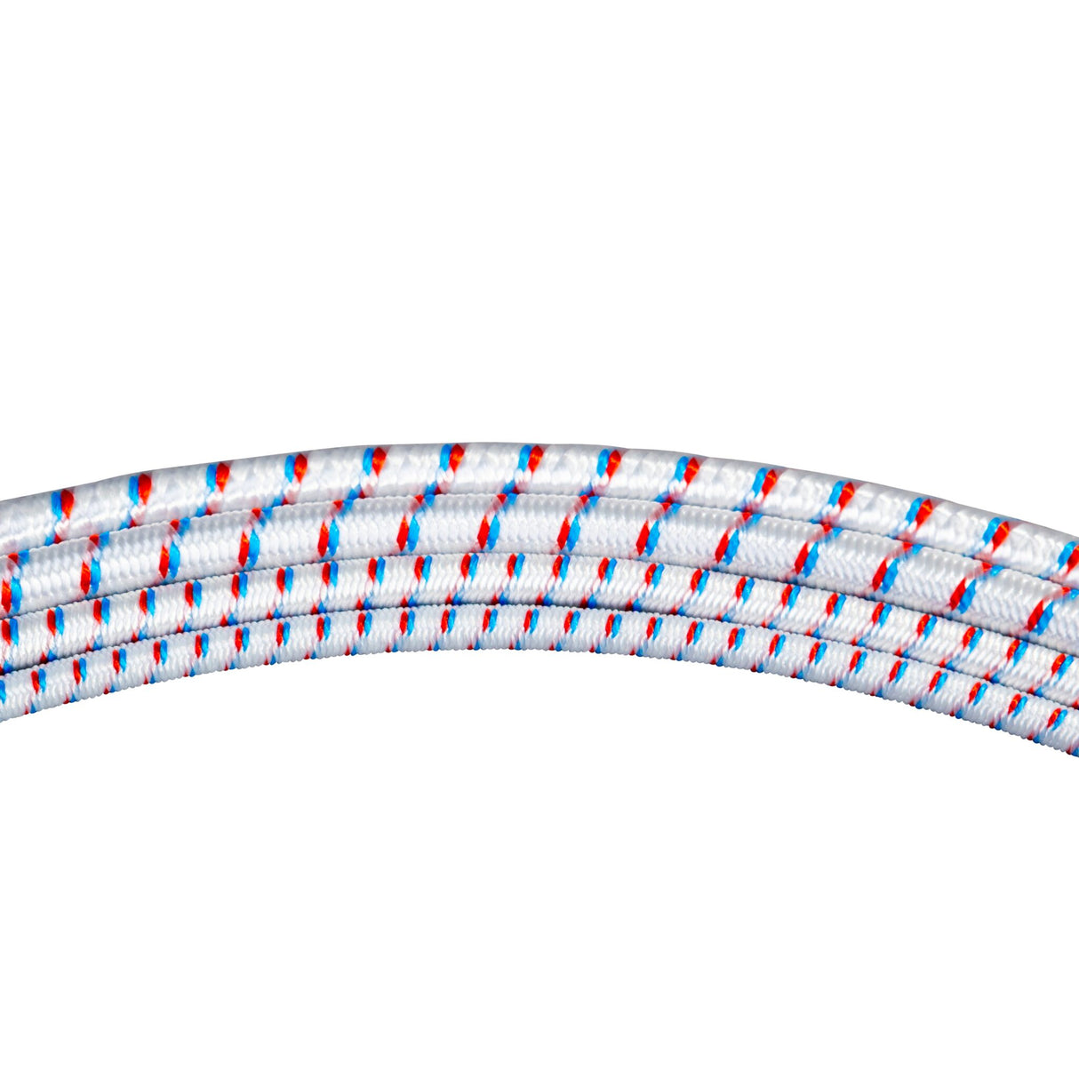 Seilflechter Gummiseil weiß Hochwertige Elastizität, hochelastisches Gummi, langlebig und UV-beständig - 3 - 10 mm