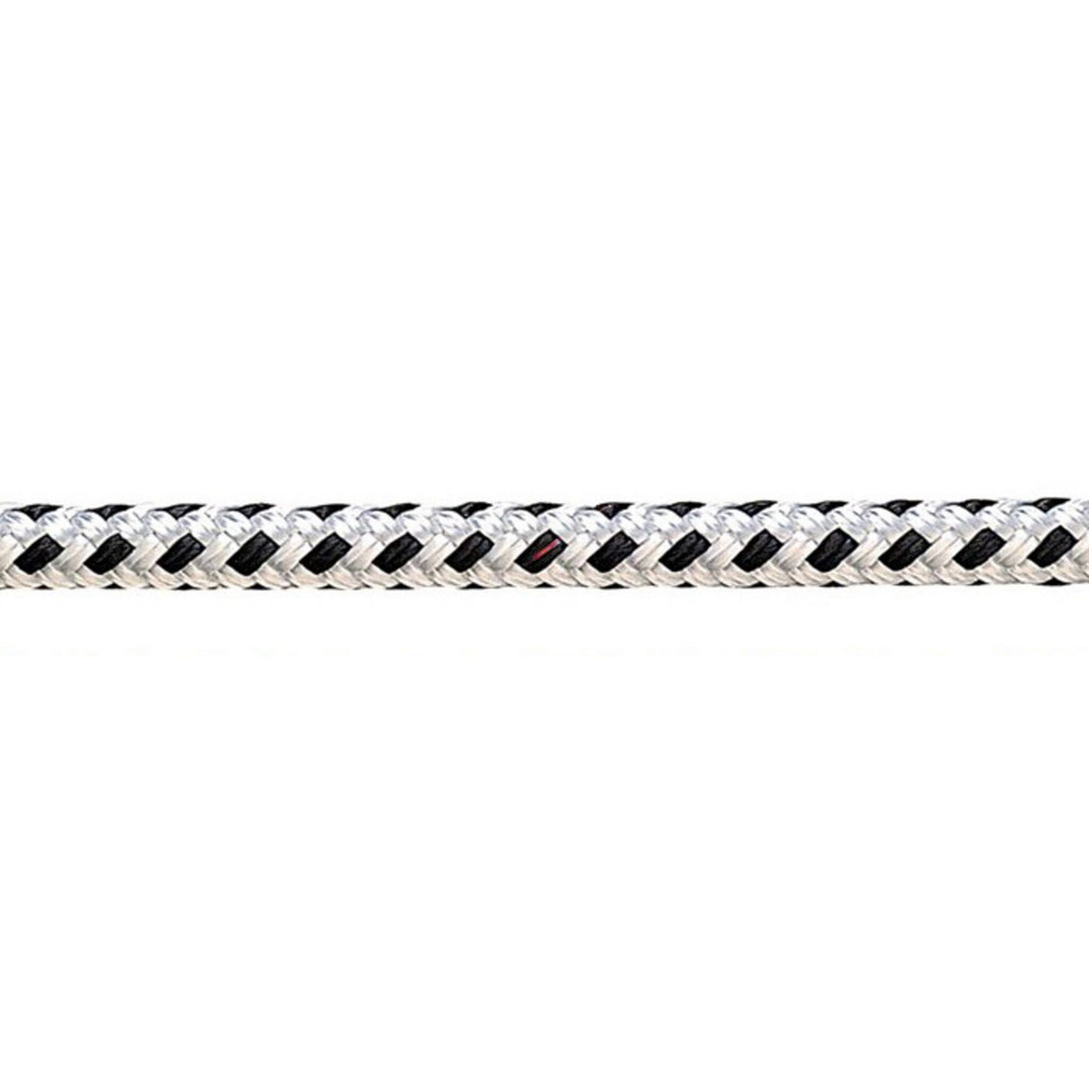 Rope Weaver Taifun Mooring Seil, doppelter Geflecht, extrem flexibel, abriebfestes Polyester - 8 - 14 mm, weiß-schwarz oder navy