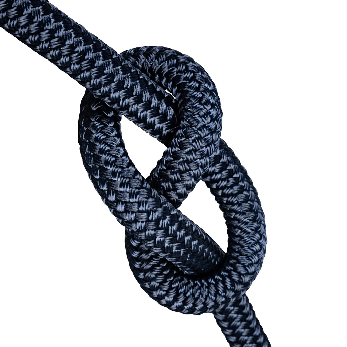 Rope Weaver Taifun Mooring Seil, doppelter Geflecht, extrem flexibel, abriebfestes Polyester - 8 - 14 mm, weiß-schwarz oder navy