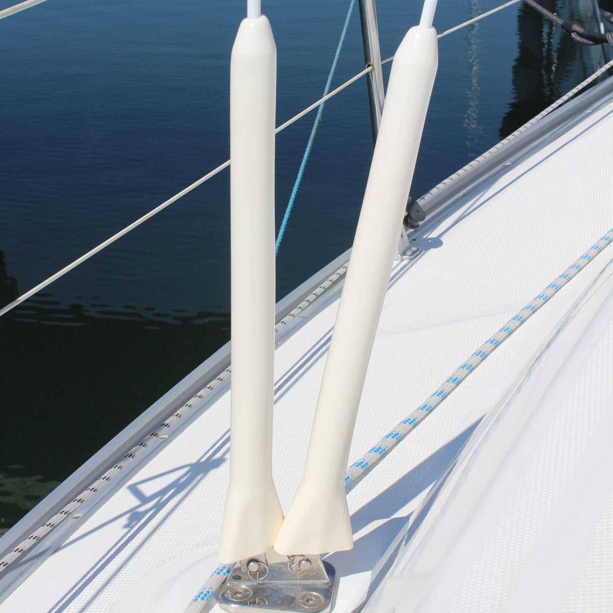 Wantenspanner Schoner Segelschutz, Kunststoff, verhindert Verhakungen und Risse - 325 - 540 mm