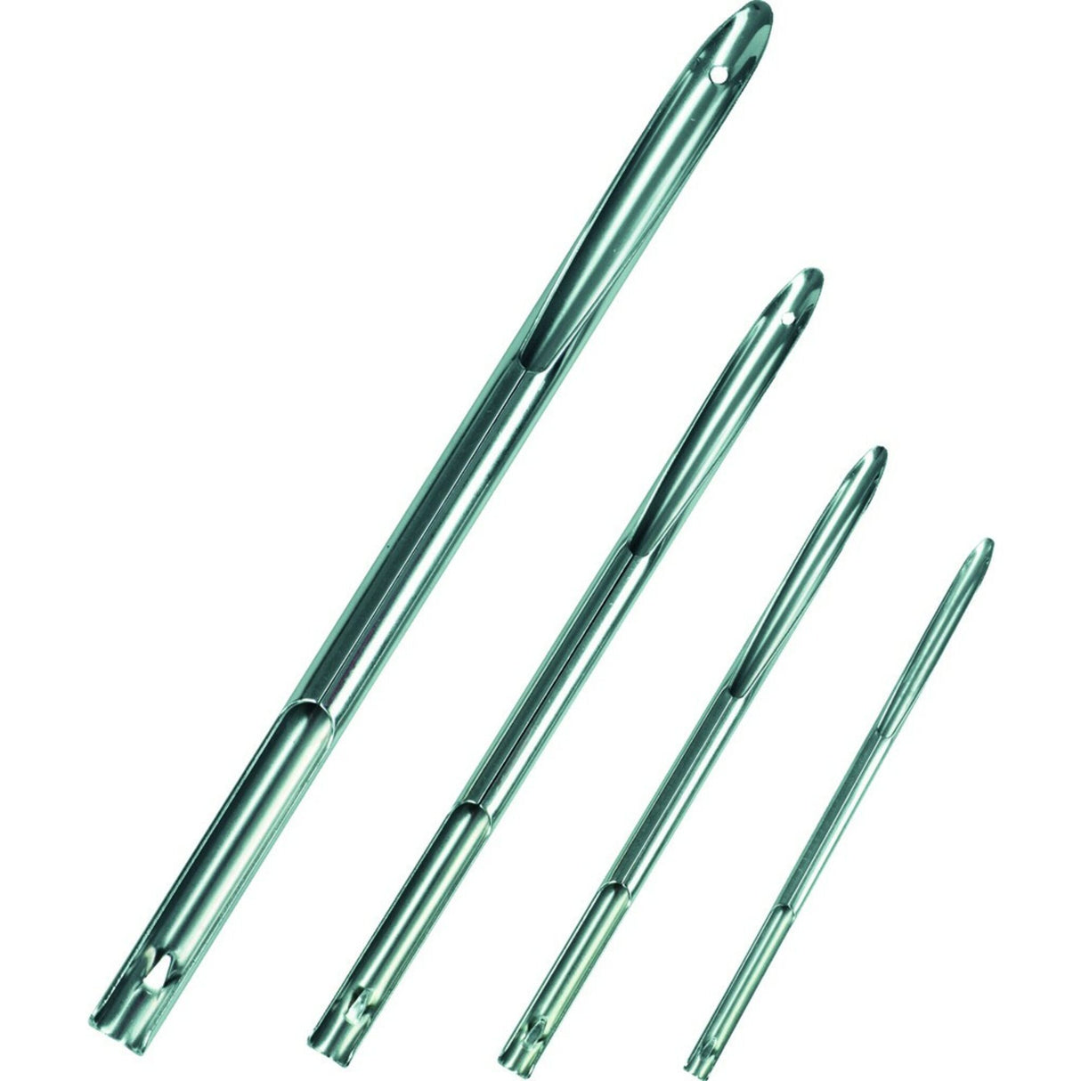 LIROS Spleißnadelset Edelstahl 4er-Set, Tauwerkspleißwerkzeug, für 4-14 mm Seile