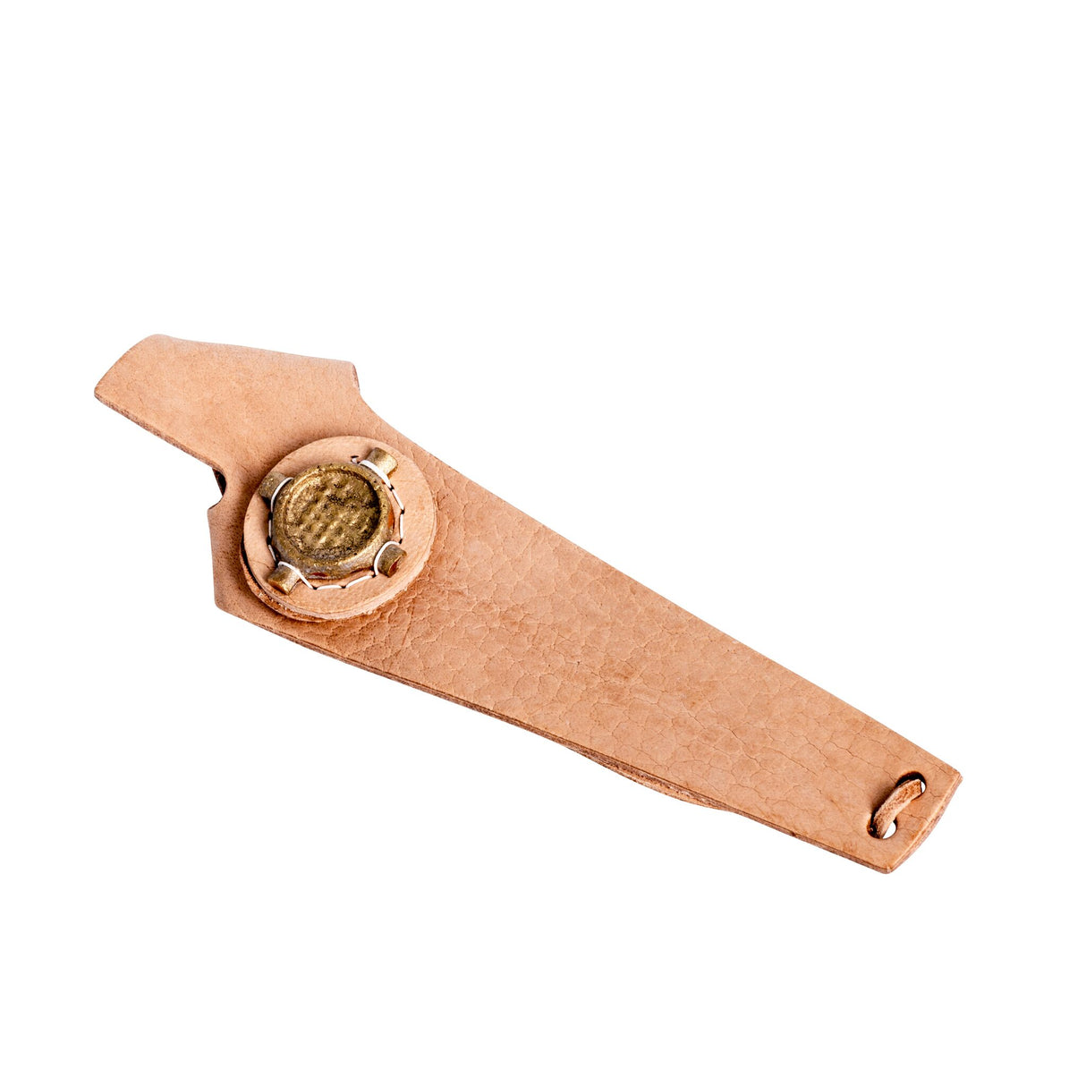 Sailmaker's glove leather right-handed, glove with stab protection, individually adjustable
