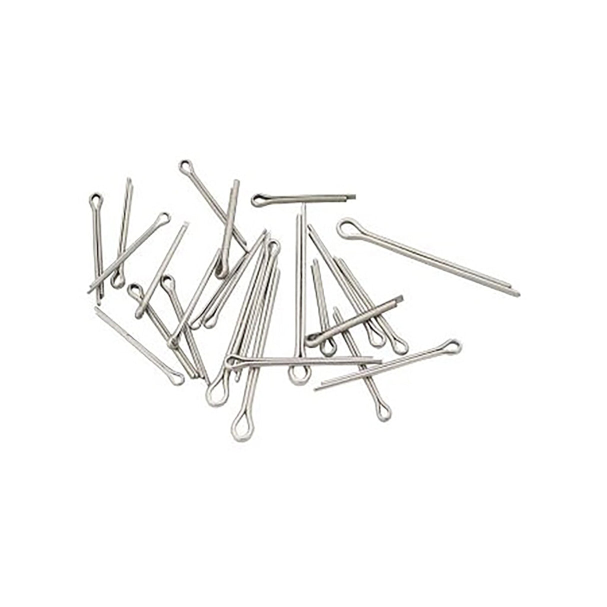 Edelstahl Stecksplinte DIN 94, Edelstahl Splinte, VP 10 Stück - 20 - 50 mm, Ø 2 - 4 mm