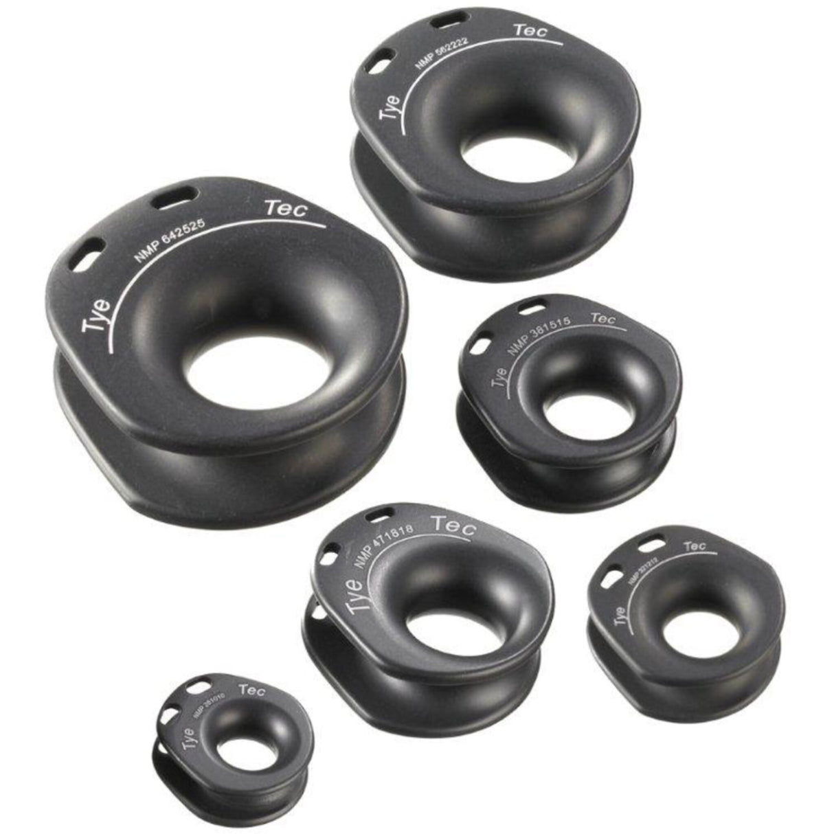 TyeTec NMP Blöcke Aluminium, hohe Reibung, langlebiger Oberflächenschutz - 5 x 10 - 10 x 18 mm