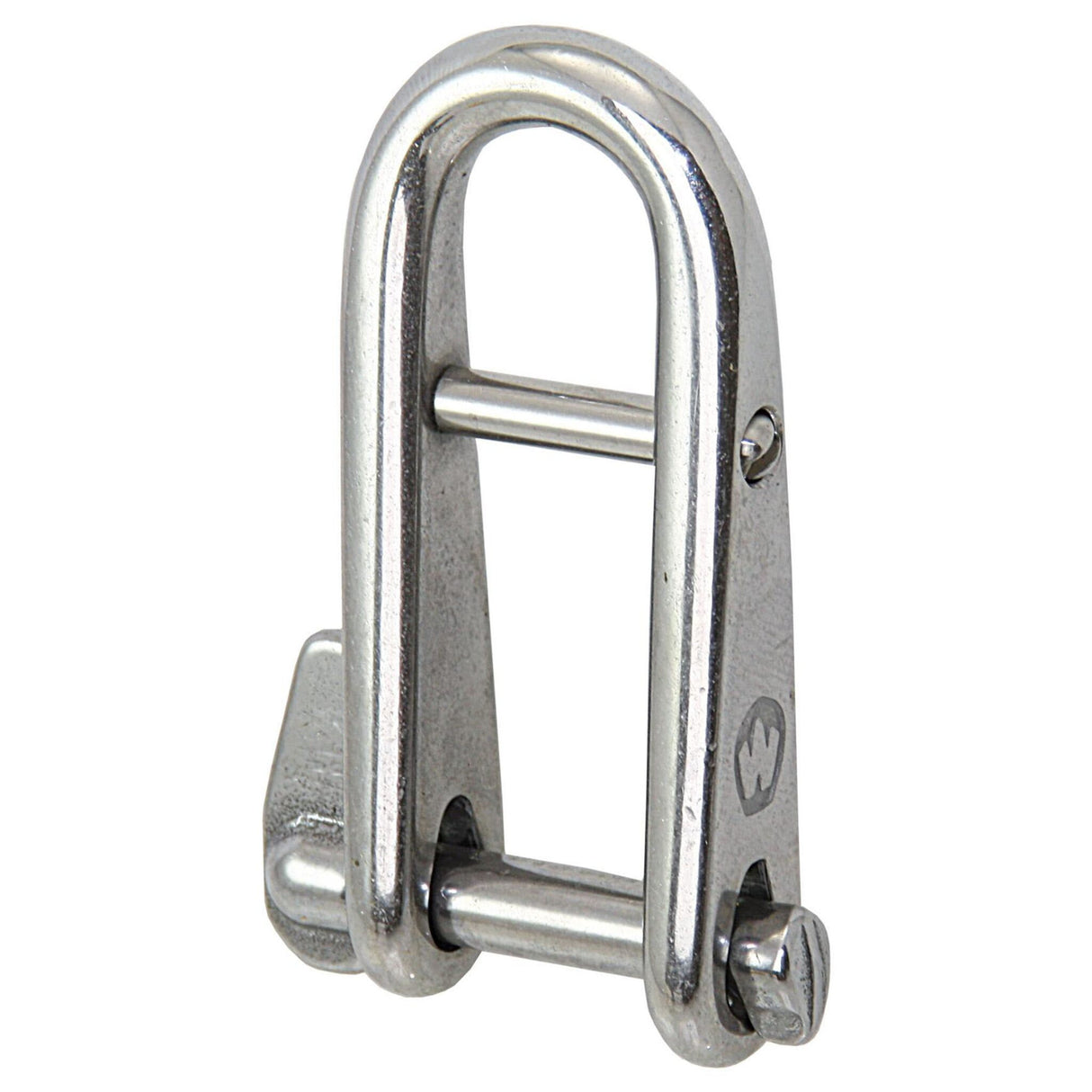 Wichard halyard shackle made of stainless steel, forged, with captive key bolt and screw bar - 5 - 8 mm