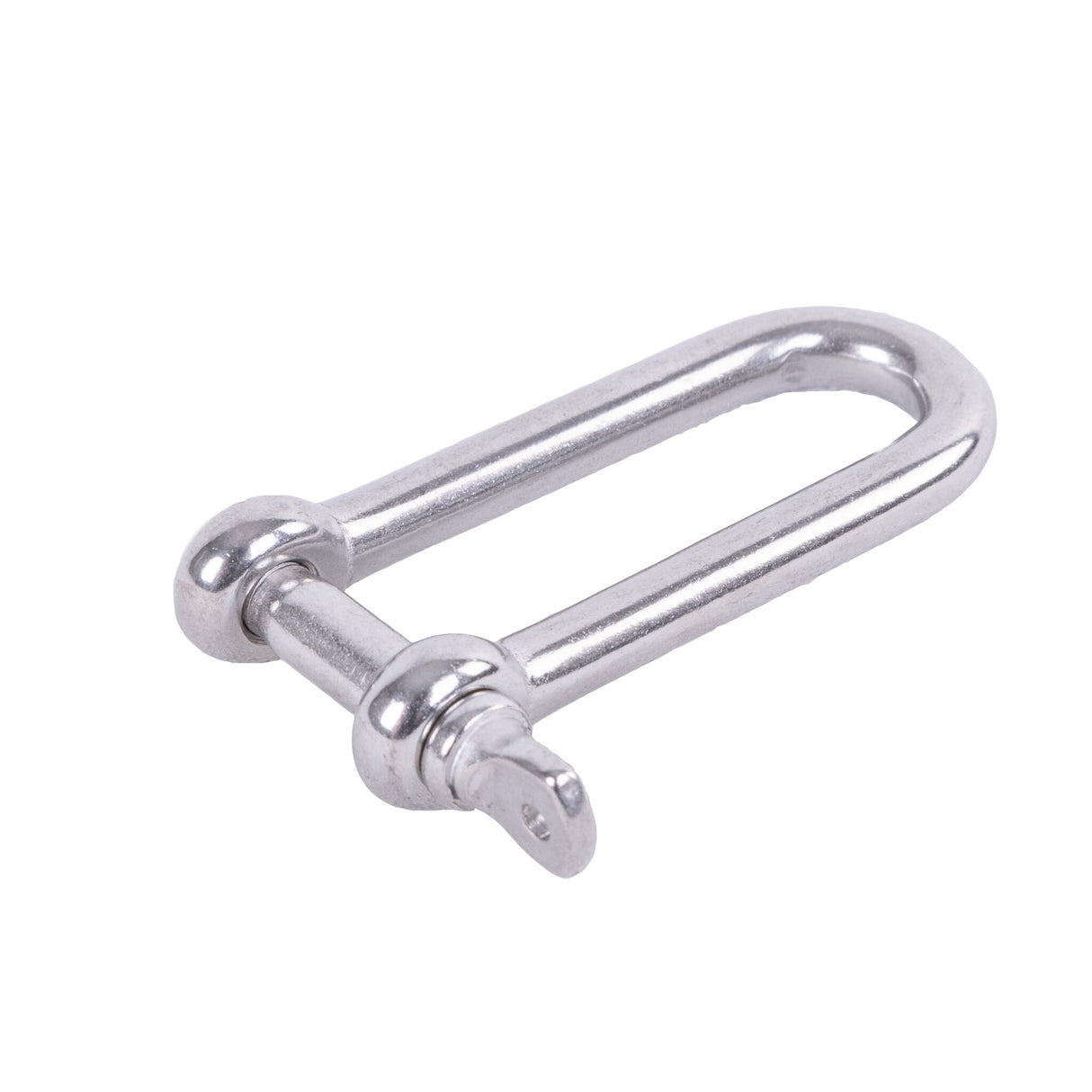 Shackle stainless steel straight, extra long, forged - 5 - 8 mm