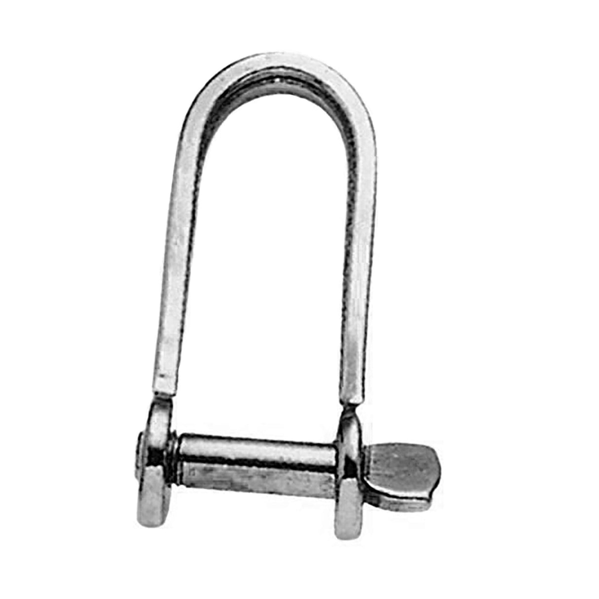 Schäkel mit gerader Form, gestanzt, Edelstahl, Ø 5mm (16x35 mm)