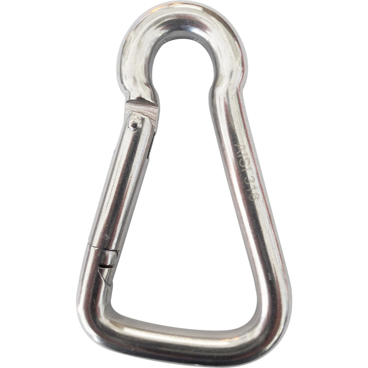 Karabinerhaken aus Edelstahl