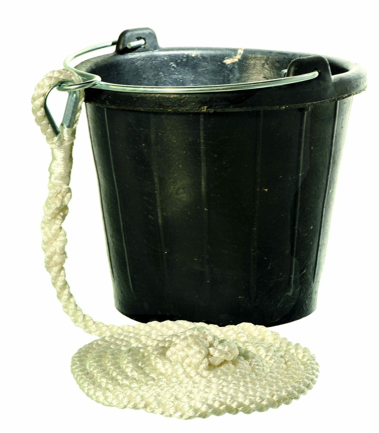 Yachticon Gummi-Eimer 8 Liter mit Leine