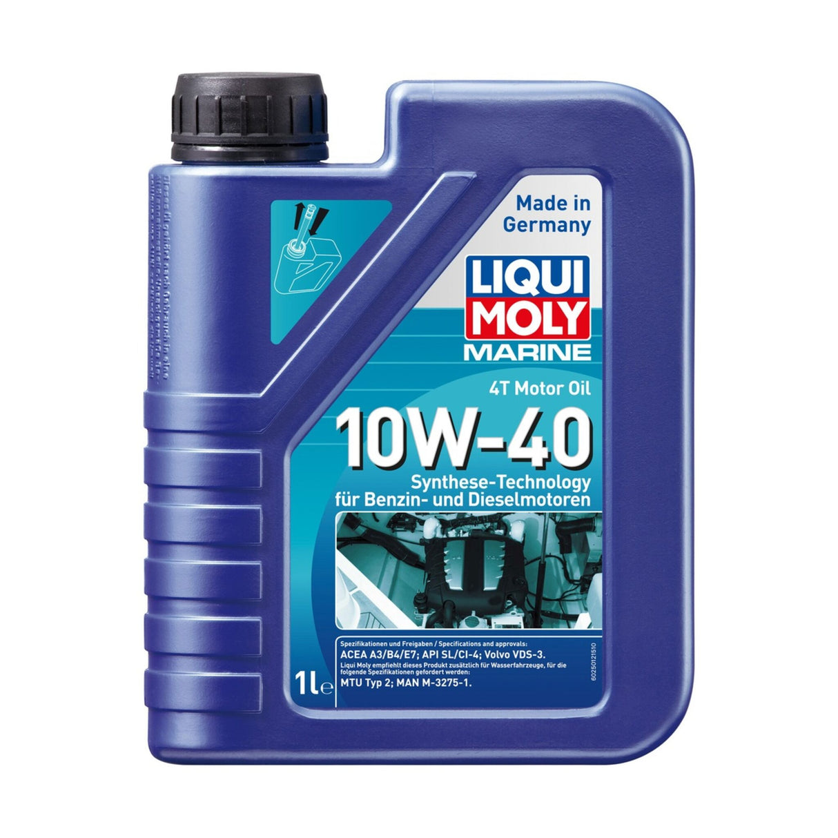 Liqui Moly Marine Motor Oil 4T 10W-40