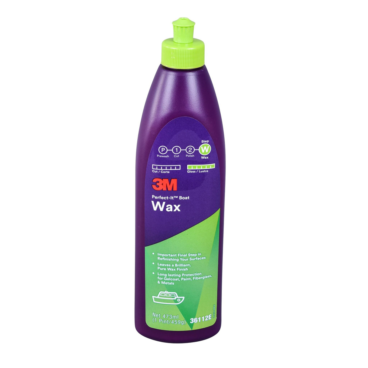 3M Bootswachs langanhaltender Glanz, Politur, perfekter Schutz 473 ml