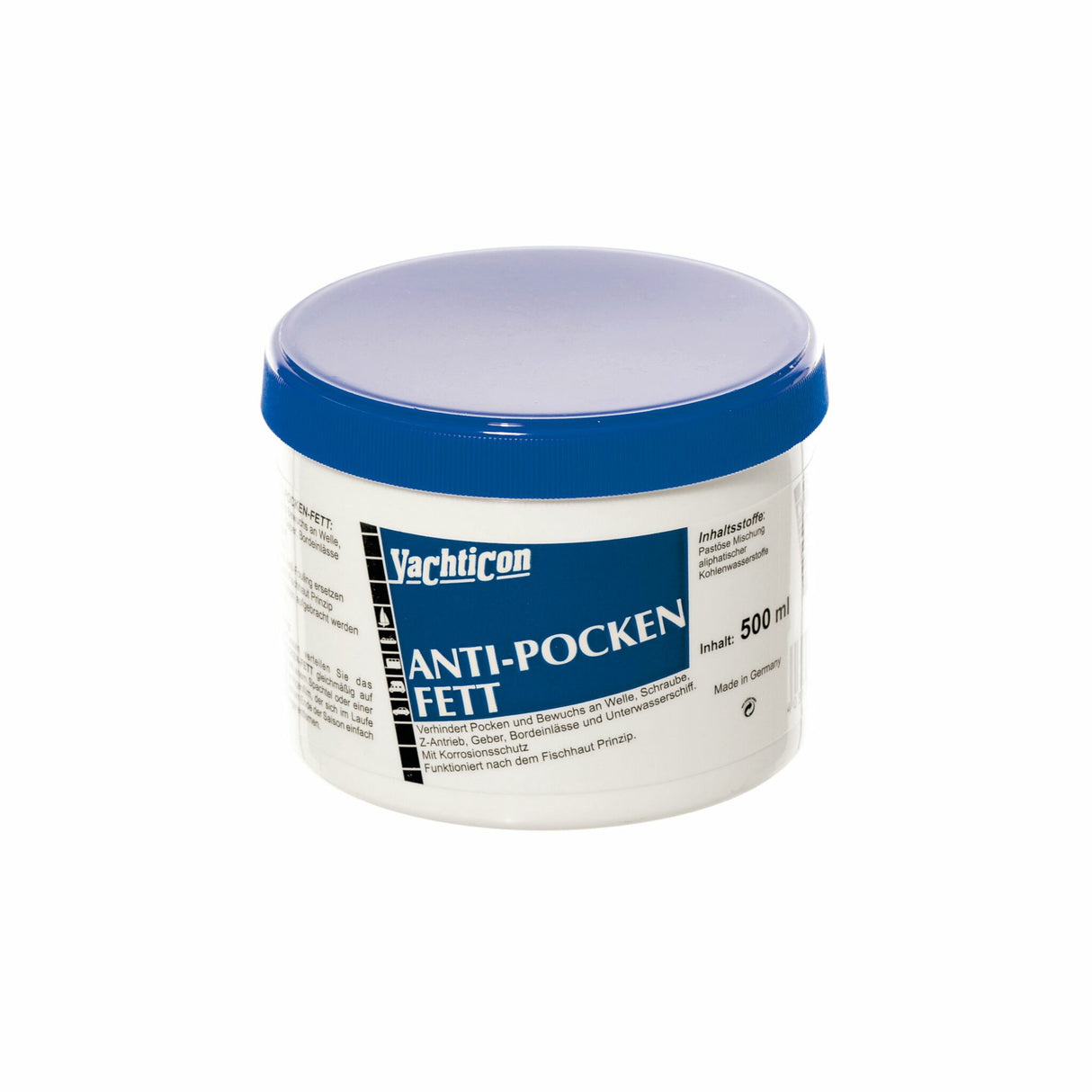 Yachticon Anti-Pox Grease Protection against growth, anti-fouling, with corrosion protection