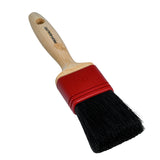 Profi Flachpinsel mit China Borsten, Maler- und Künstlerpinsel, Hohe Farbaufnahme und angenehmer Holzgriff - 25 - 75 mm