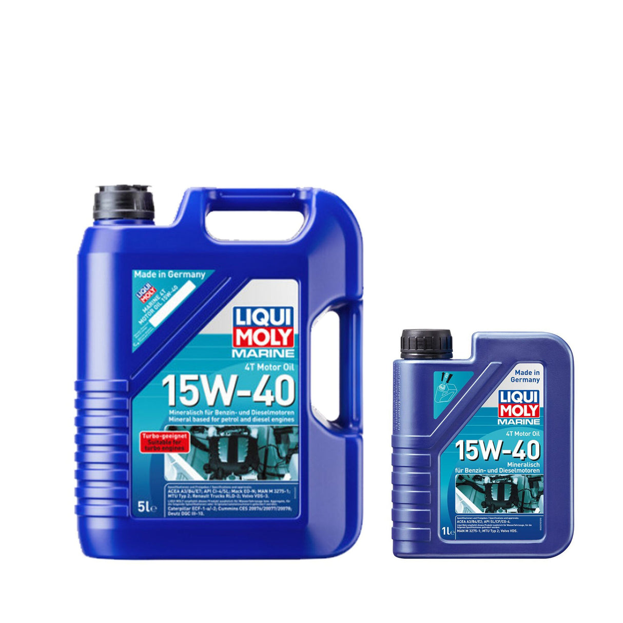 Liqui Moly 4T Motor Oil 15W-40 5+1-Aktion