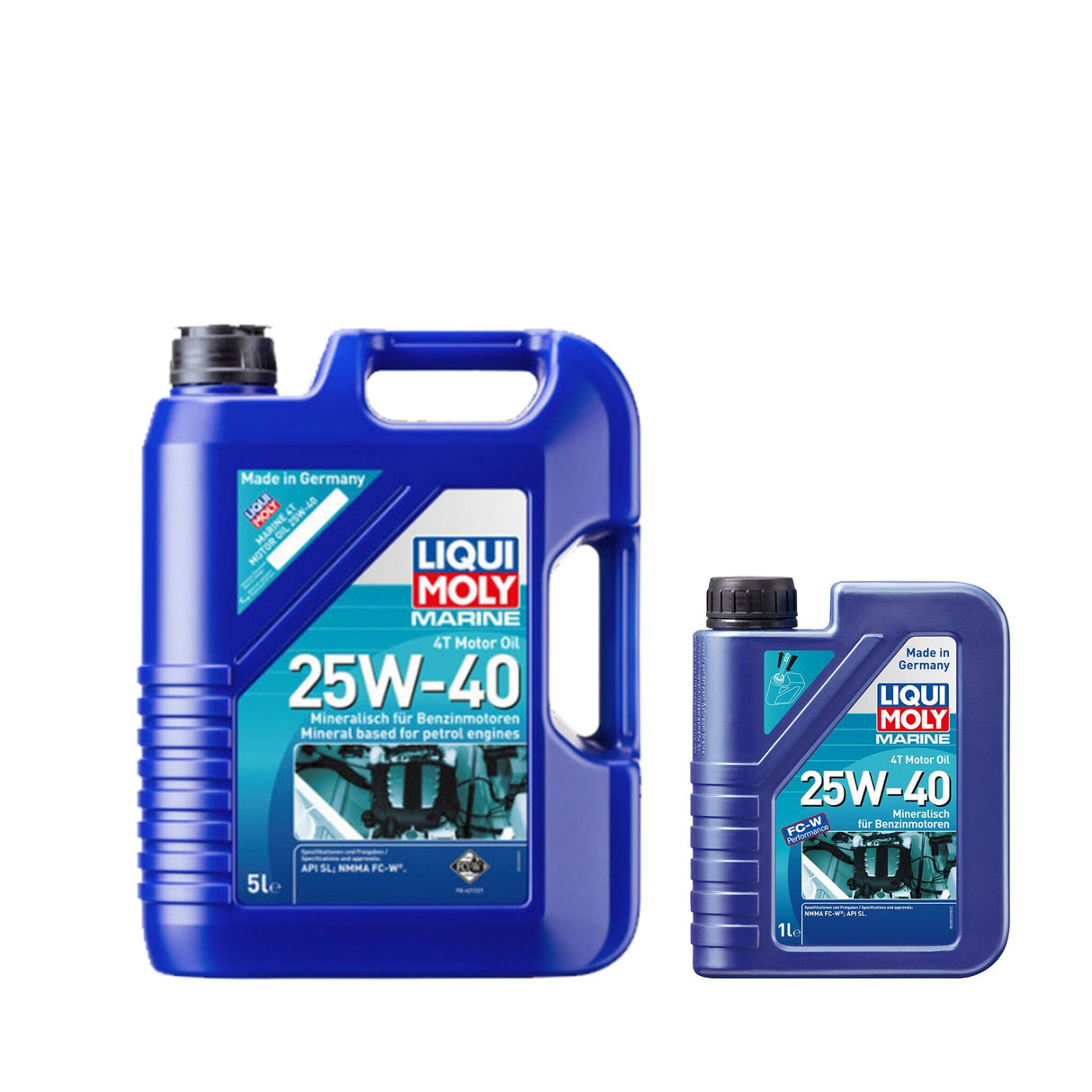 Liqui Moly 4T Motor Oil 25W-40 5+1-Aktion