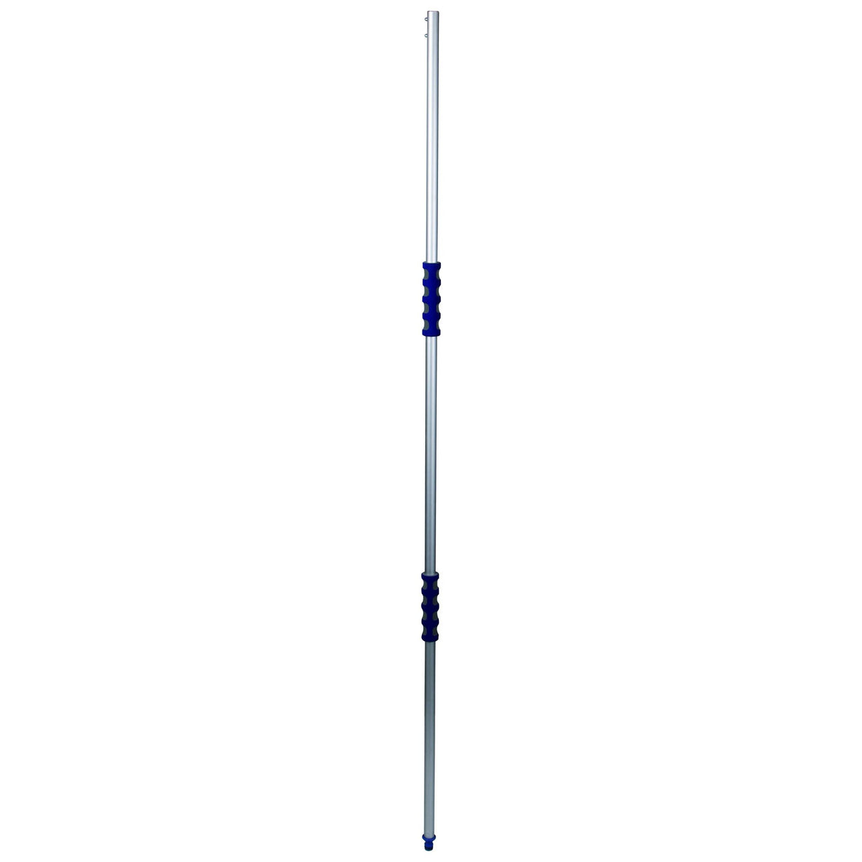 Yachticon Aluminium-Stiel 150 cm mit Wasserdurchlauf, Bootszubehör, Schnellverschlusssystem 19 mm