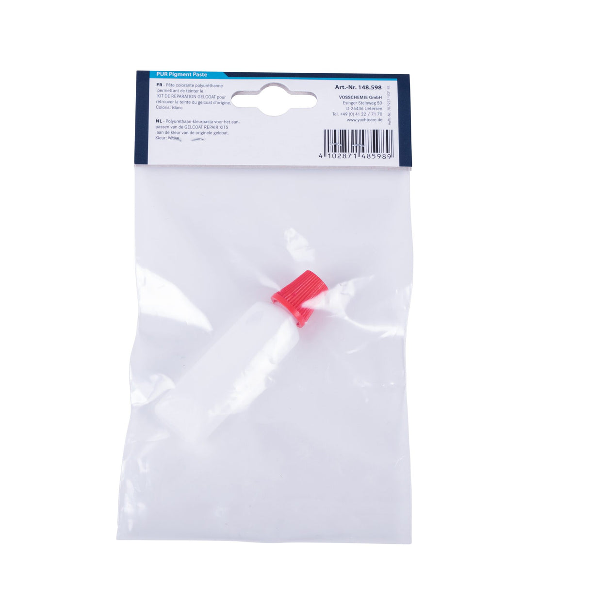 Yachtcare Abtönpaste 10g, Gelcoat-Farbmischung, perfekte Farbanpassung für Reparatursets - grün, gelb, blau, schwarz, weiß, rot