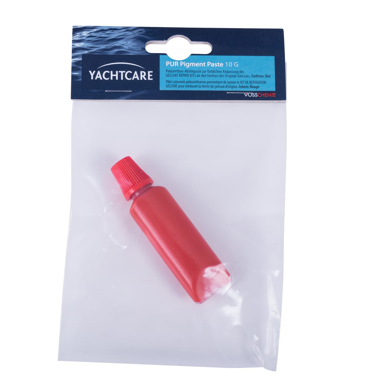 Yachtcare Abtönpaste 10g, Gelcoat-Farbmischung, perfekte Farbanpassung für Reparatursets - grün, gelb, blau, schwarz, weiß, rot