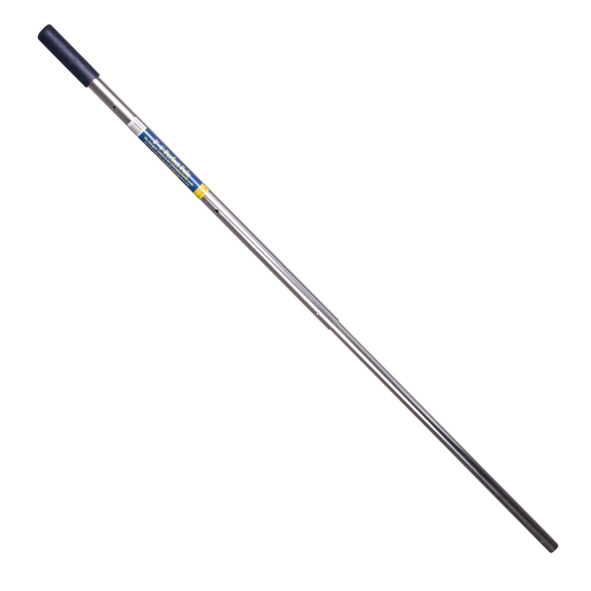 SWOBBIT Teleskopstiel Aluminium 60-120 cm, Reinigungssystem-Stiel, robuste Tränenform, Uni-Snap™-Aufnahme