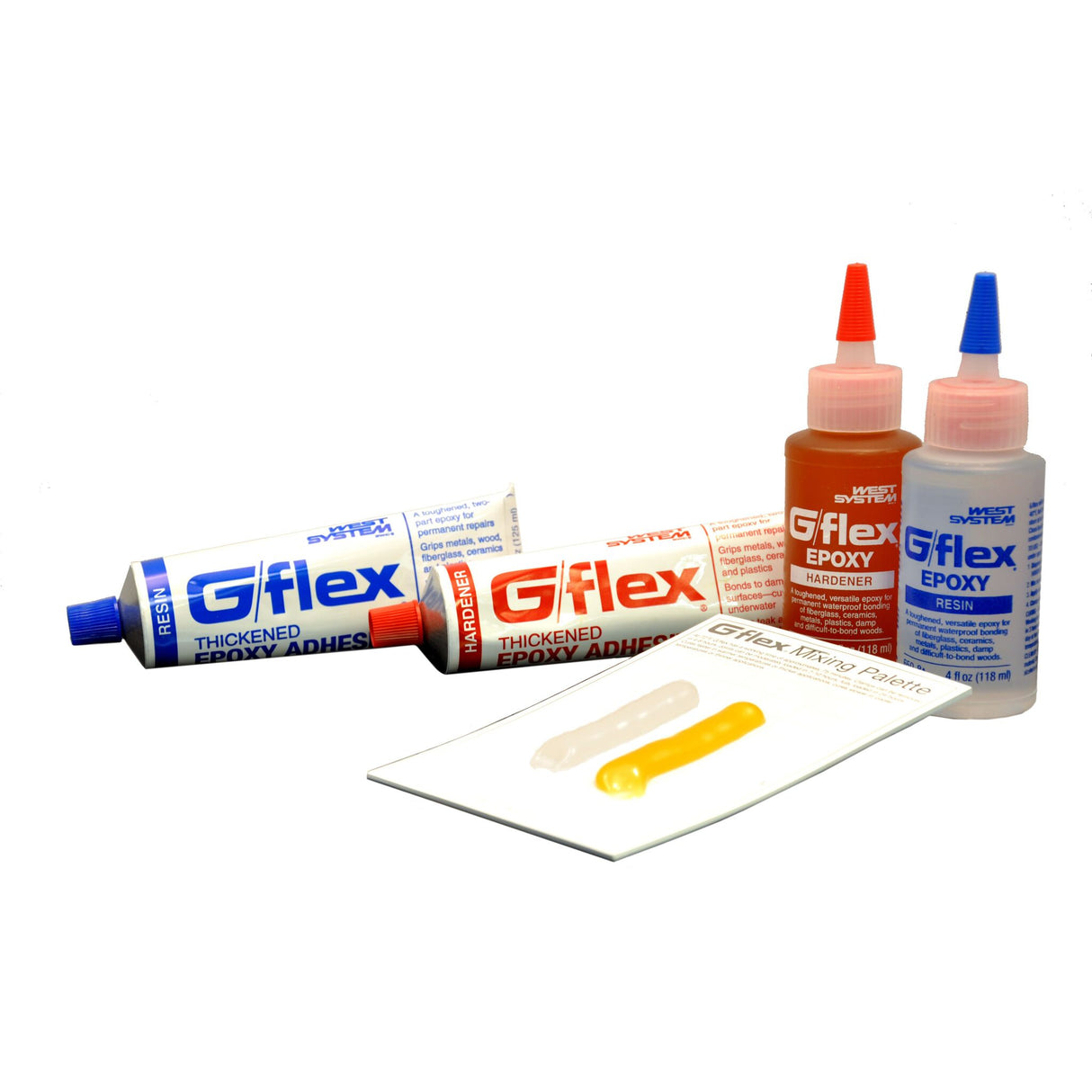 West System Epoxy-Reparatur flüssig wasserdicht, Epoxidharz-Set, flexibel unter Wasser härten