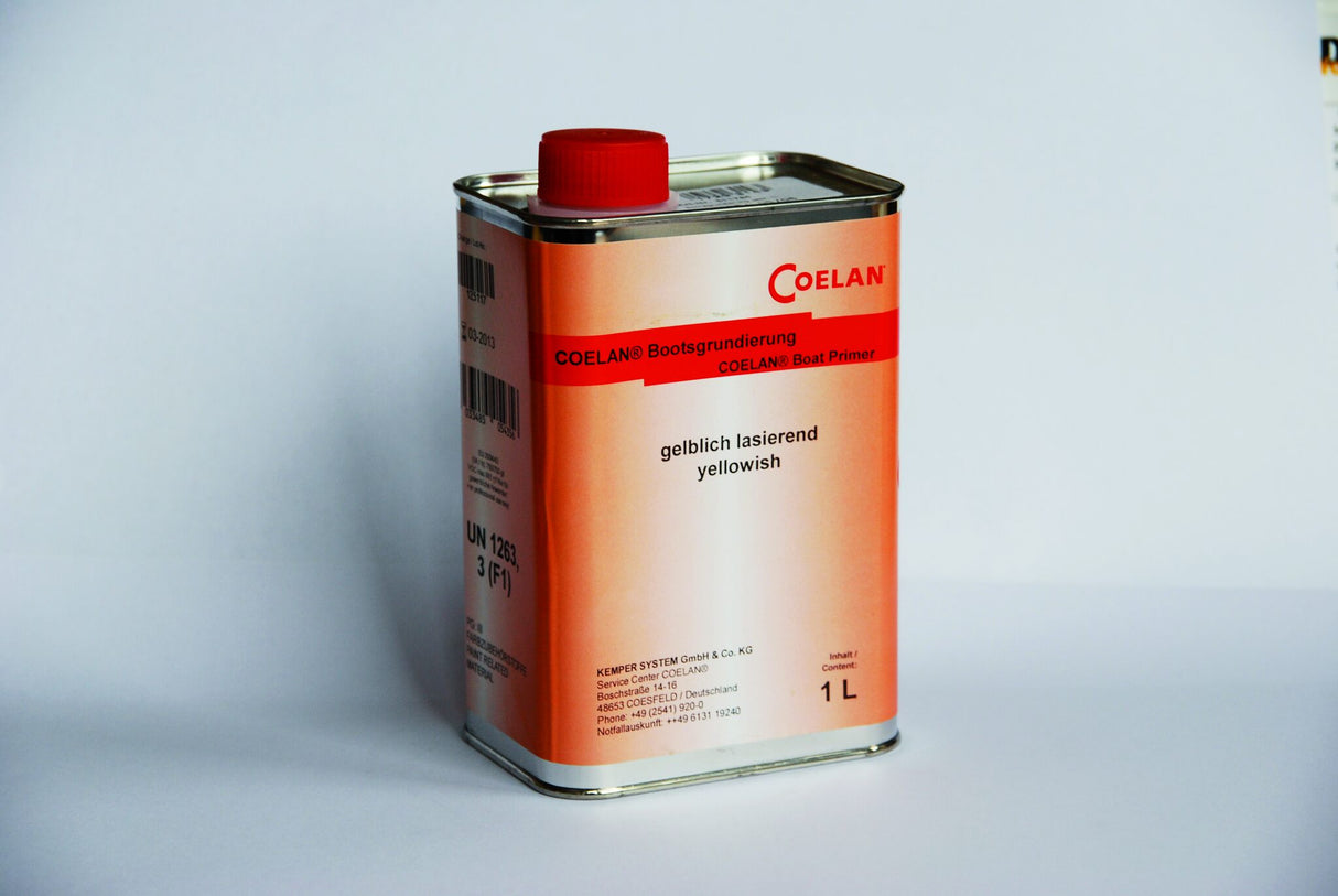 Gelblich pigmentierte Holzgrundierung, elastische Grundierung 1L, für Weich- und Harthölzer