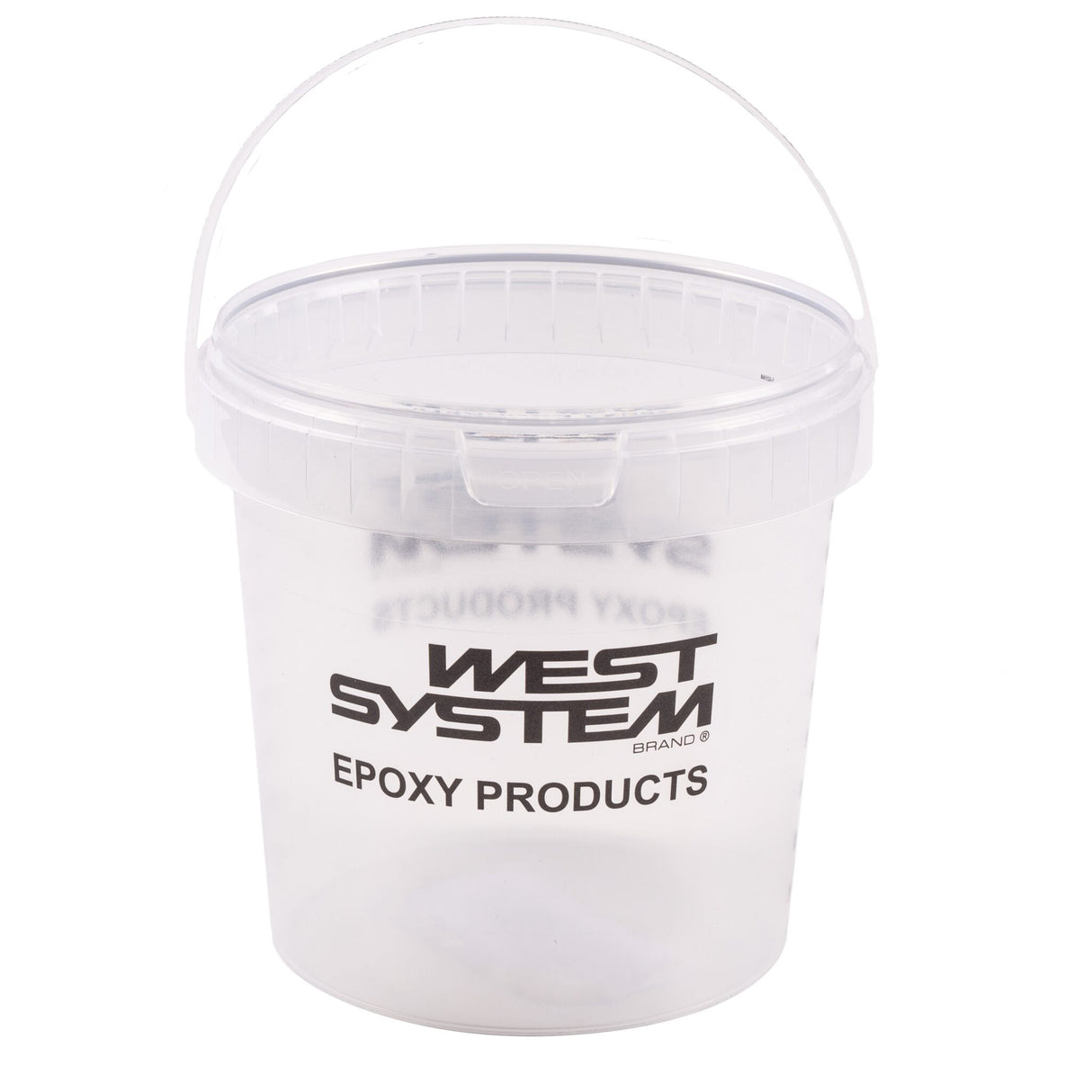 West System Mixbecher 800 ml fester Mehrweg-Mischbecher mit Skala, robust und leichte Entformung - 800 - 1550 ml