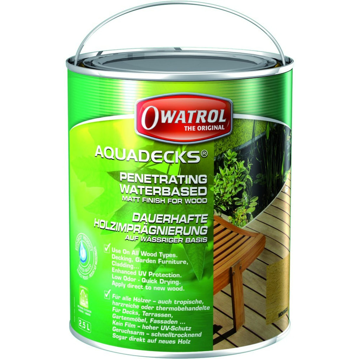 OWATROL AQUADECKS Teak 1l