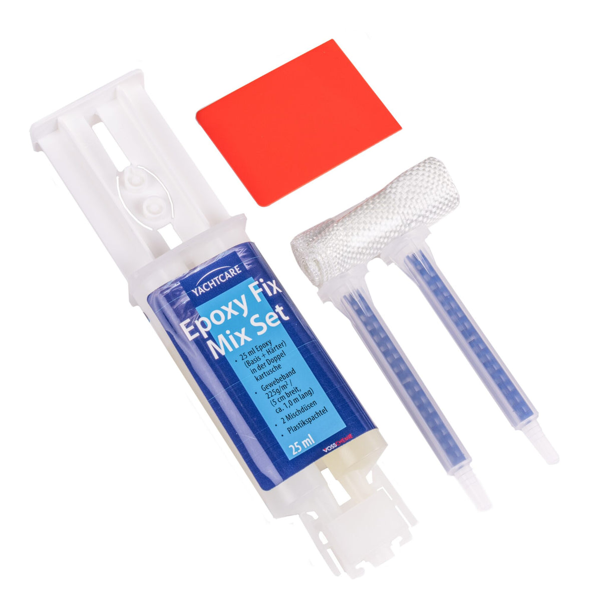 Yachtcare Epoxykleber Fix Mix 25 ml, starker Kleber für Reparaturen, vielseitig einsetzbar