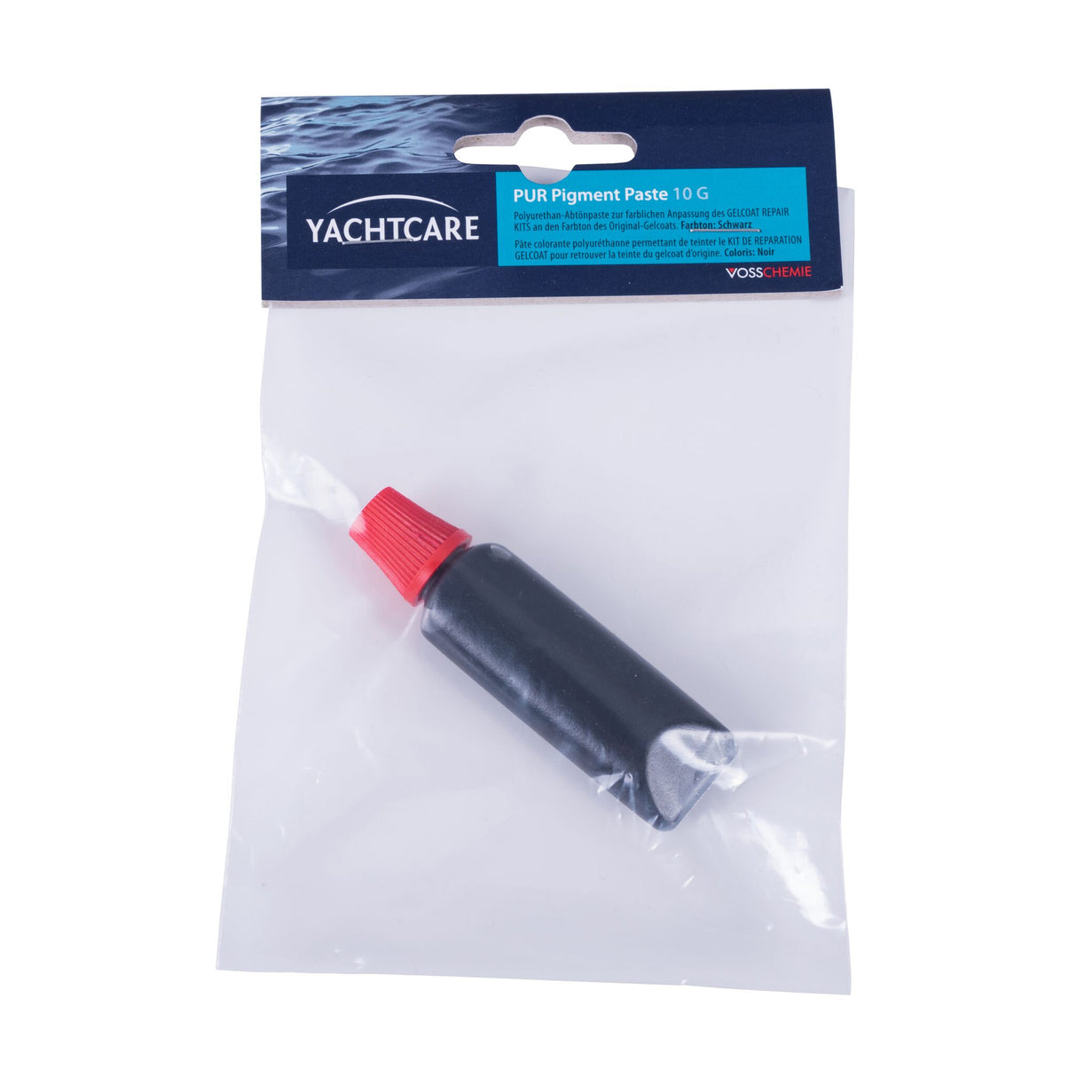 Yachtcare Abtönpaste 10g, Gelcoat-Farbmischung, perfekte Farbanpassung für Reparatursets - grün, gelb, blau, schwarz, weiß, rot