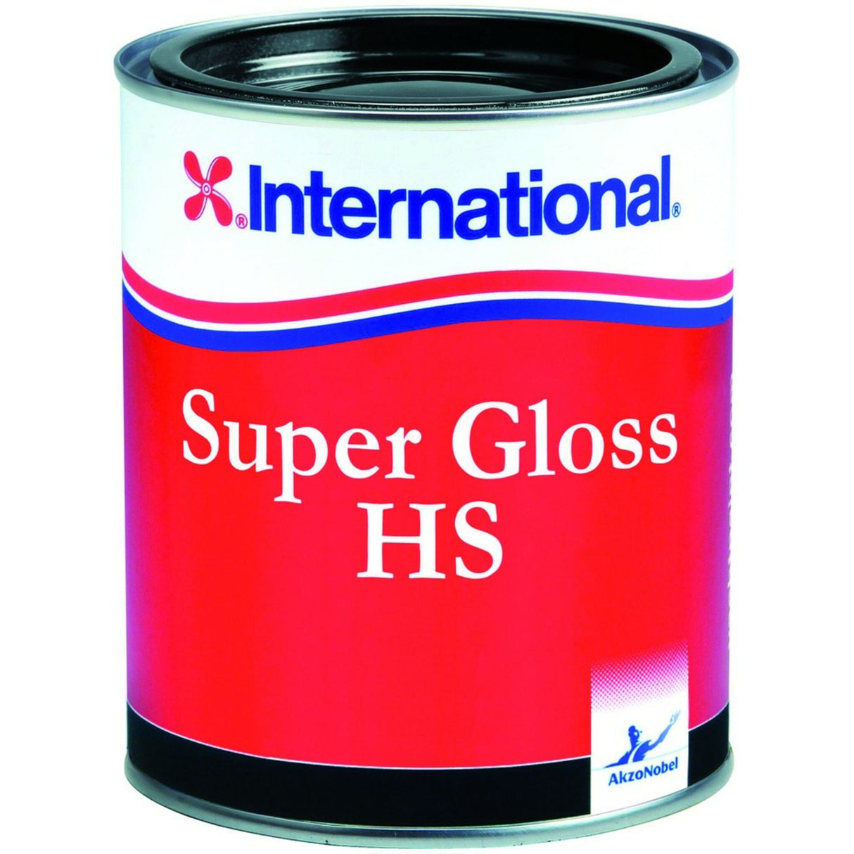 International Super Gloss HS Hochglänzende Lackfarbe, Bootslack mit geringem VOC-Anteil - 750 ml – 2,5 l (Optional mit Zubehör)  
thames green, artic white, atlantic blue, whale grey, pearl white, weiß, ocean blue, schwarz, lighthouse red,