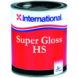 International Super Gloss HS Hochglänzende Lackfarbe, Bootslack mit geringem VOC-Anteil - 750 ml – 2,5 l (Optional mit Zubehör)  
thames green, artic white, atlantic blue, whale grey, pearl white, weiß, ocean blue, schwarz, lighthouse red,