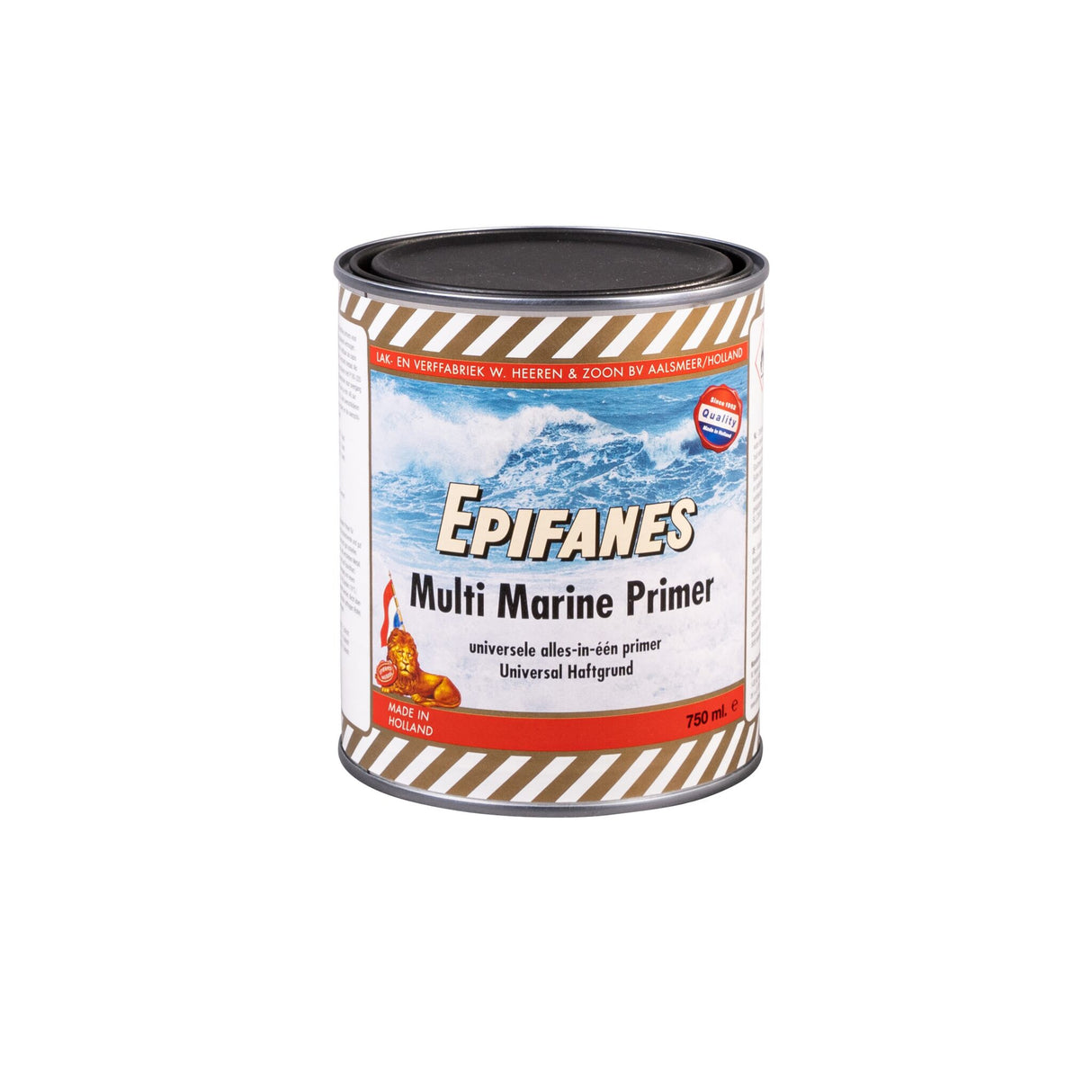 EPIFANES Primer Multi Marine 750 ml, idealer Bootsgrund primer für Holz & Stahl, schnelle Trocknung, zuverlässiger Rostschutz - weiß, grau, schwarz, braun