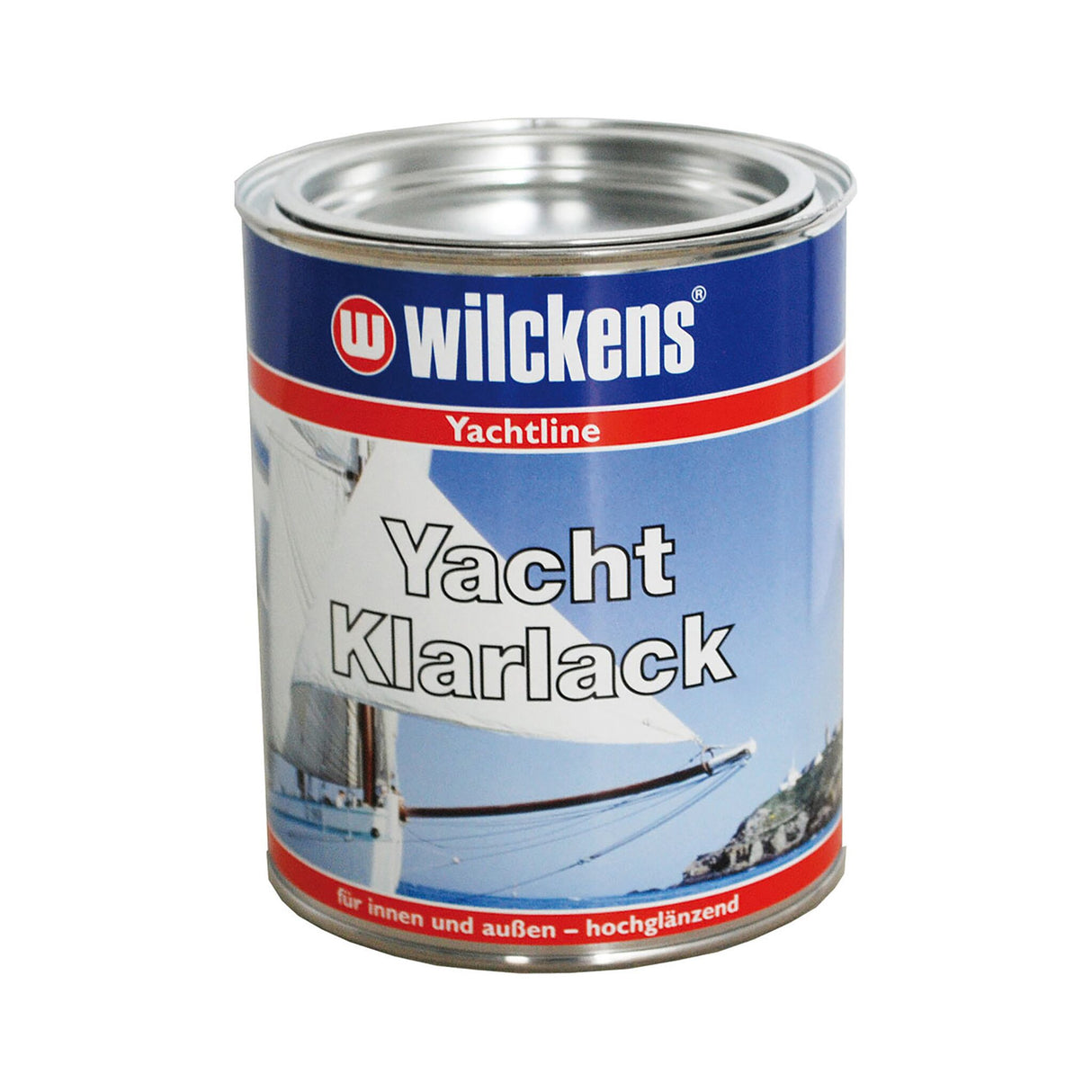 Wilckens Yacht Klarlack Kunstharz, hoch glänzend, spritzwasserbeständig -