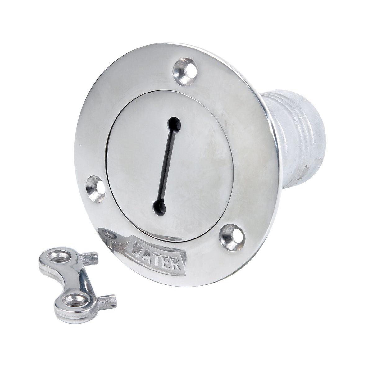 Marinetech Einfüllstutzen Wasser 38 mm, Schlauchanschluss, robustes Design