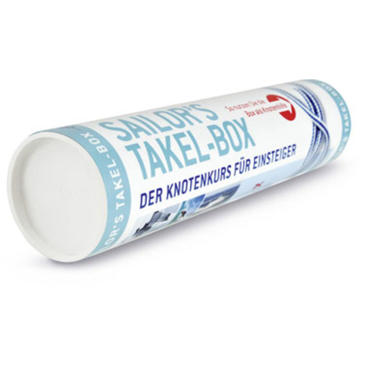 Delius Klasing knot tying course for beginners, sailing training set, including poster and practice accessories