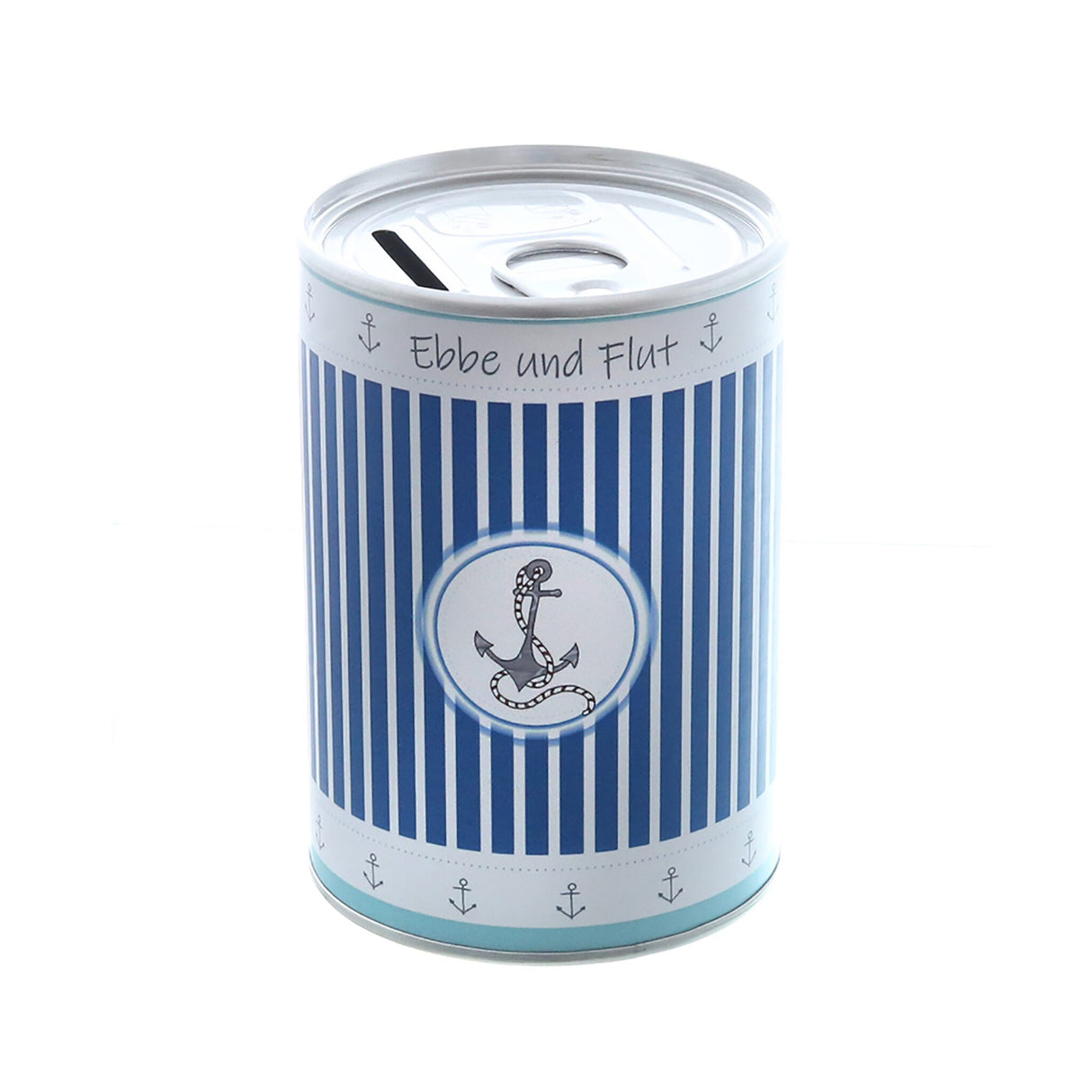 Maritime Spardose Charmante Geldgeschenk-Box, Spardose, Höhe ca. 11 cm - (Optional mit Anschlüsse)