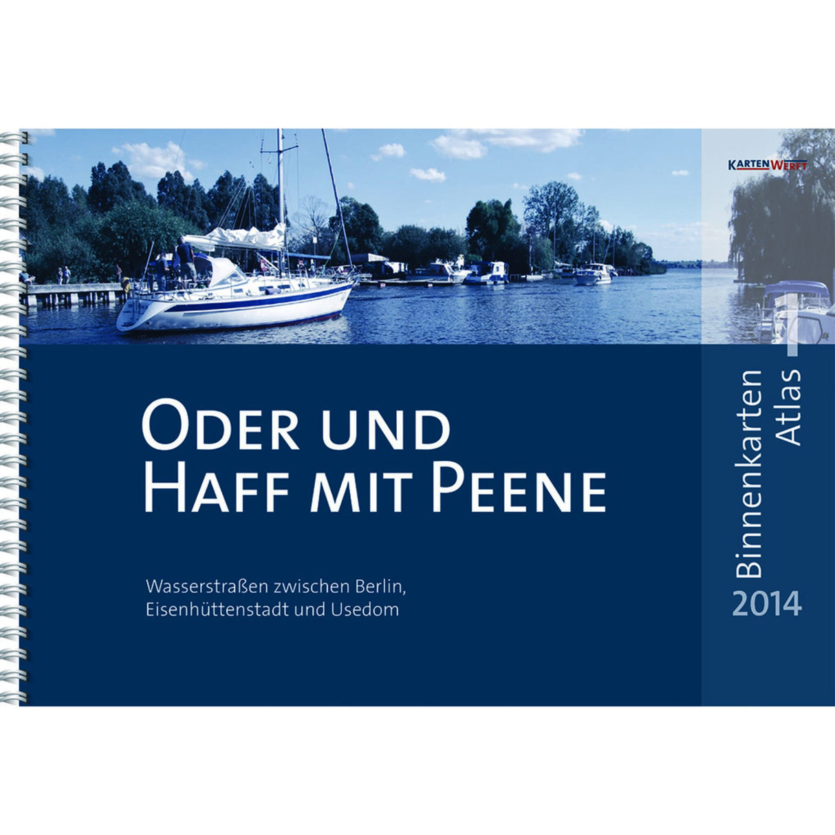 KartenWerft BINNENKARTEN ATLAS 1 Oder und Haff mit Peene
